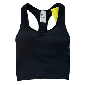 Target All in Motion Women’s Black Ribbed Tank Top Size XS With Padded Bra